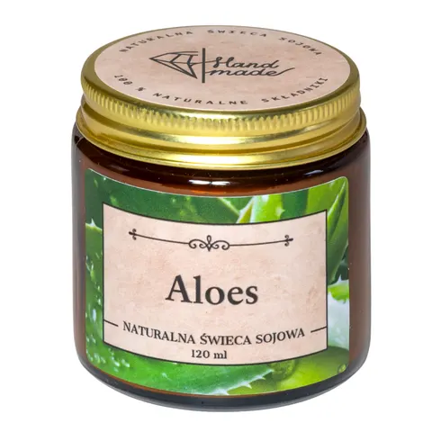 ALOES Świeca zapachowa sojowa 120 ml