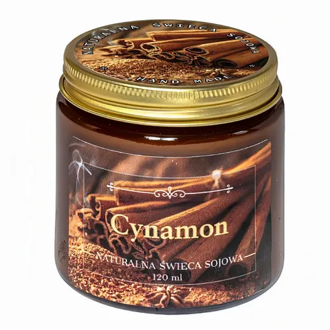 CYNAMON Świeca zapachowa sojowa 120 ml