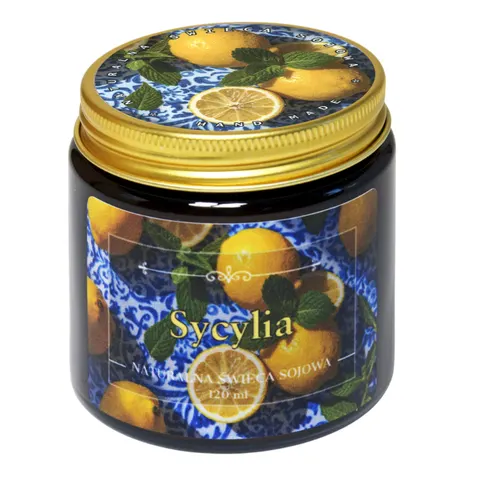SYCYLIA Świeca zapachowa sojowa 120 ml