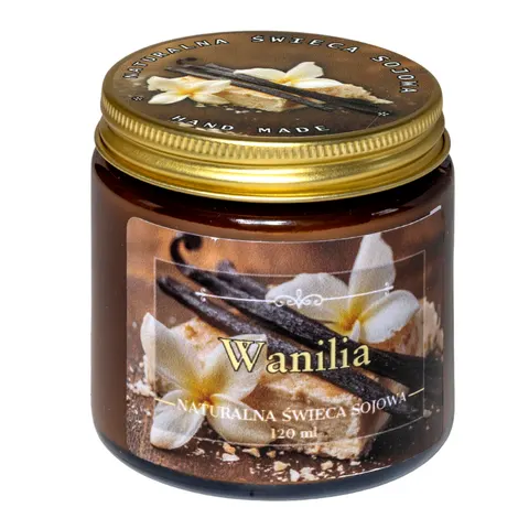 WANILIA Świeca zapachowa sojowa 120 ml