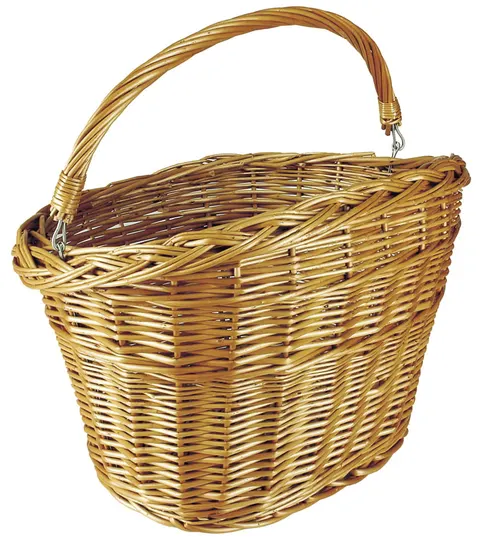 Kosz rowerowy wiklinowy AGU Large Basket (na haki)