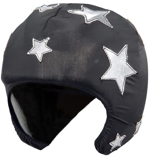 Nakładka na kask BARTS Helmet Cover Black Stars