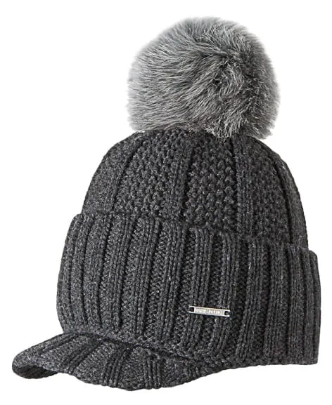 Czapka BARTS Steffi Beanie dark heather