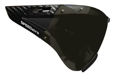 Szyba SPEEDmask do kasków rowerowych CASCO Visor dark grey