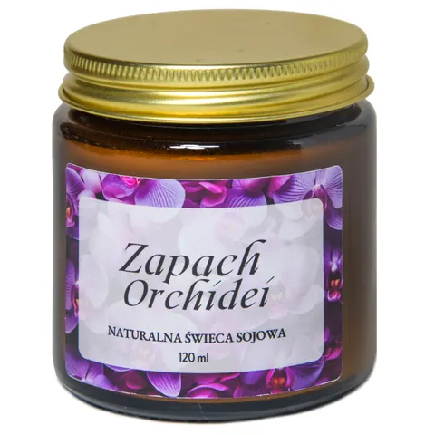 ORCHIDEA Świeca zapachowa sojowa 120 ml
