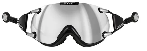 Gogle narciarskie CASCO FX-70 Carbonic black silver M