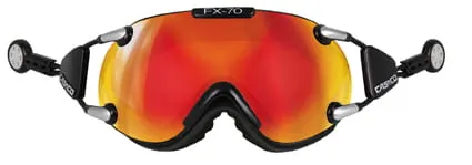 Gogle narciarskie CASCO FX-70 Carbonic black orange M