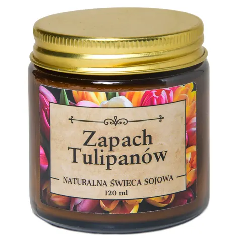TULIPAN Świeca zapachowa sojowa 120 ml