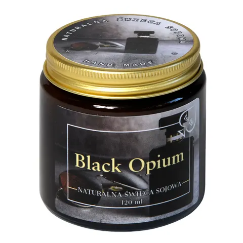 BLACK OPIUM Świeca zapachowa sojowa 120 ml
