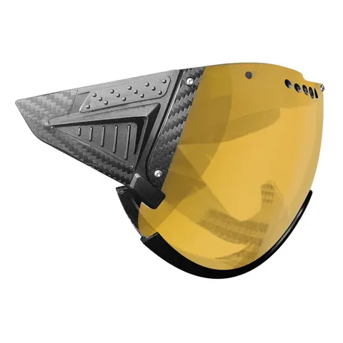 Szyba SNOWmask 2 do kasków narciarskich CASCO SP-2 Visor Carbonic high contrast