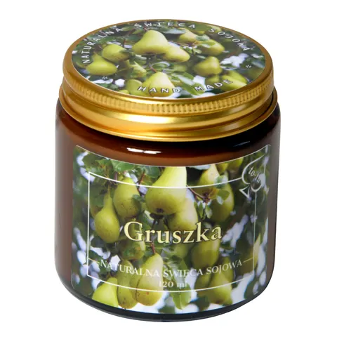 GRUSZKA Świeca zapachowa sojowa 120 ml
