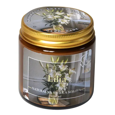 LILIA Świeca zapachowa sojowa 120 ml