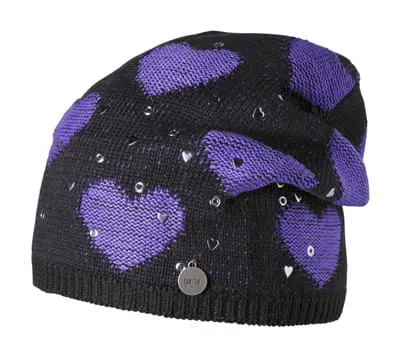 Czapka dziecięca BARTS Nancy Beanie black 53