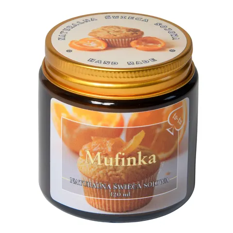 MUFINKA Świeca zapachowa sojowa 120 ml