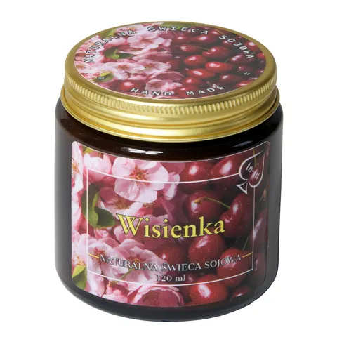 WIŚIENKA Świeca zapachowa sojowa 120 ml