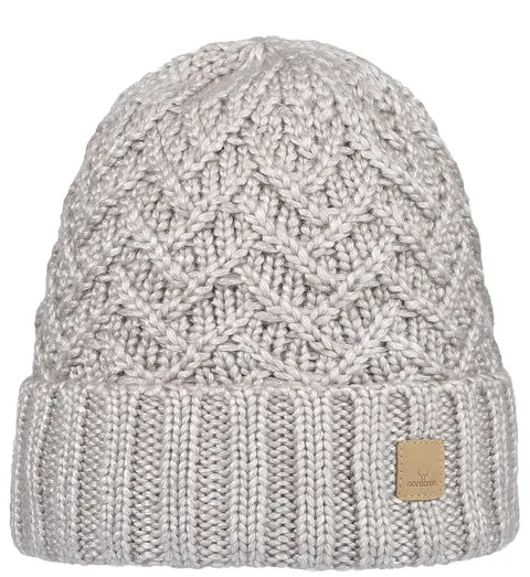 Czapka NORDBRON Luayn Beanie light gray