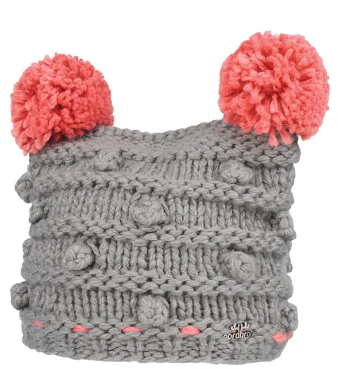 Czapka dziecięca NORDBRON Lily Beanie gray 53-55