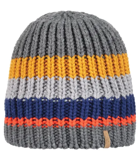 Czapka dziecięca NORDBRON Ruddy Beanie dark gray 53-55