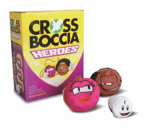 Miękkie materiałowe piłeczki SCHILDKRÖT Crossboccia Doublepack pink (2x3 szt + cel)