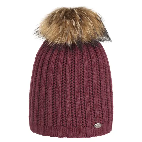 Czapka NORDBRON Tinos Beanie dark wine