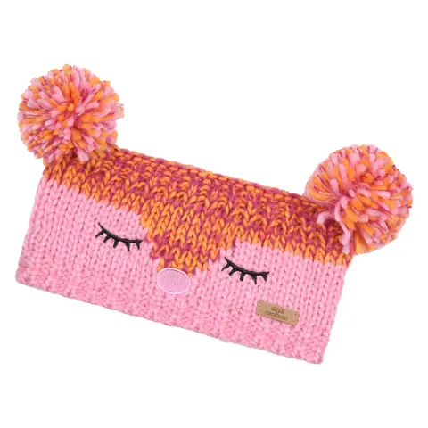 Opaska dziewczęca NORDBRON Pouk Headband pink 53-55