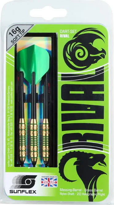 Rzutki dart Soft SUNFLEX Rival 3 szt.