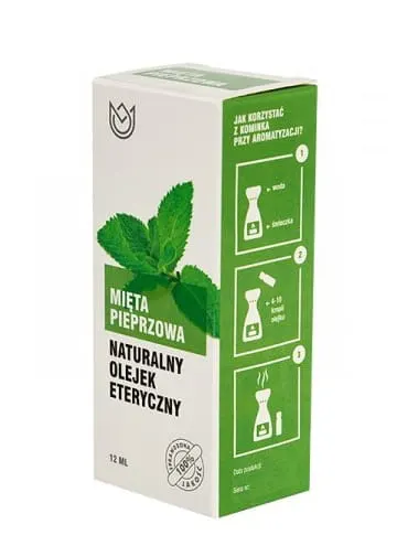 MIĘTA PIEPRZOWA Olejek Eteryczny NATURALNE AROMATY