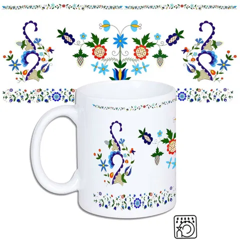 Kubek Kaszubski folk ludowy /40/
