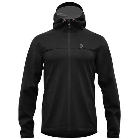 Kurtka przeciwdeszczowa REDELK Agua Jacket black-black L