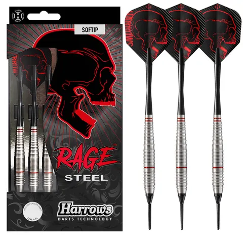 Rzutki HARROWS Rage Steel softip 20g