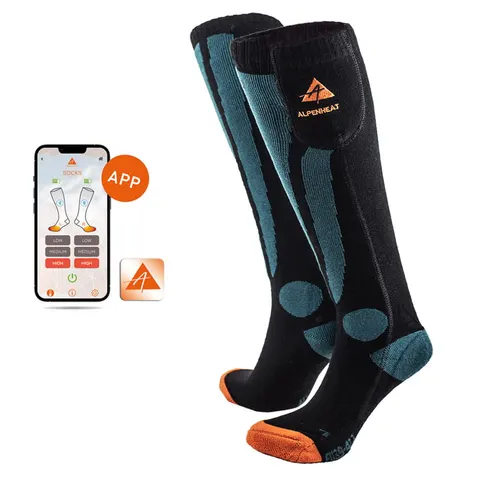 Podgrzewane skarpetki AJ23-APP ALPENHEAT FireSkiSocks APP L