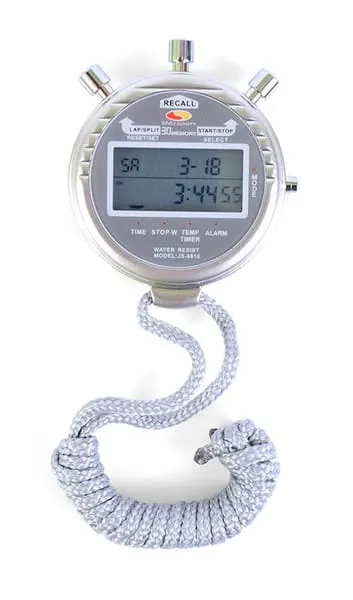 Stoper elektroniczny metalowy JS-6618 30 czasów