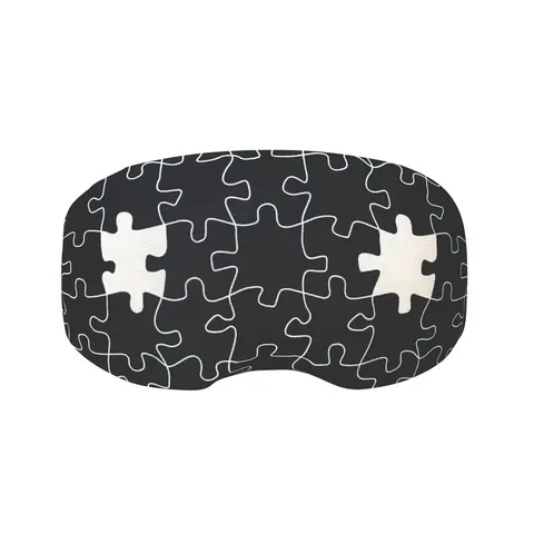 Nakładka na gogle COOLCASC Coolmasc Black Puzzle