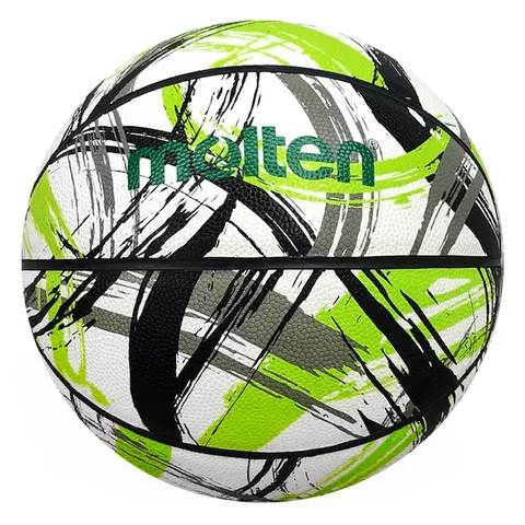 Piłka do koszykówki MOLTEN Outdoor zielona B7F3501-WG