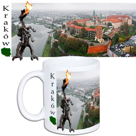 Kubek POLSKIE KRAJOBRAZY KRAKÓW