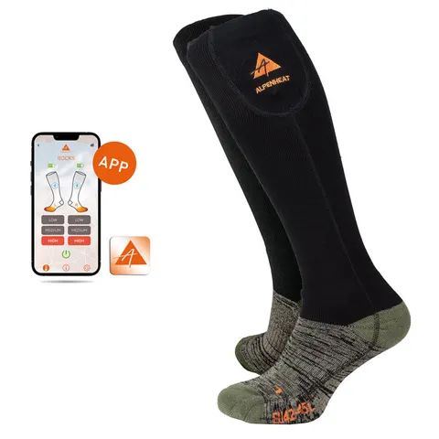 Podgrzewane skarpetki ALPENHEAT AJ27-APP FireWoolSocks XL