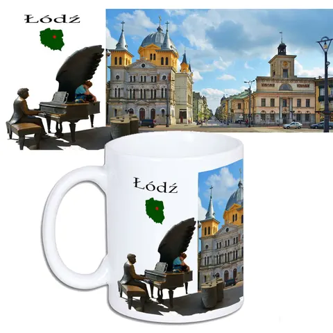Kubek POLSKIE KRAJOBRAZY ŁÓDŹ