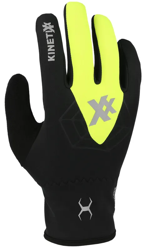Rękawiczki rowerowe zimowe unisex KINETIXX Legolas neon roz. 8,5