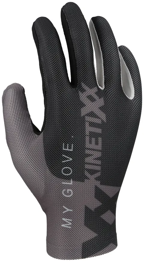 Rękawiczki rowerowe unisex KINETIXX Larun black roz. 7