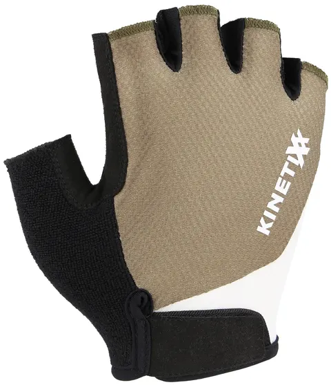 Rękawiczki rowerowe unisex KINETIXX Levi white/olive roz. 7