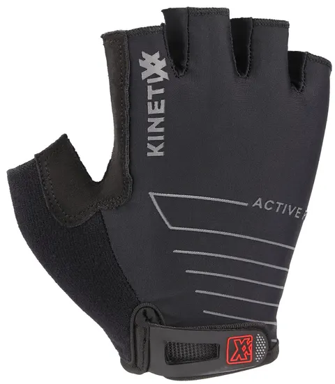 Rękawiczki rowerowe unisex KINETIXX Lenja black roz. 8
