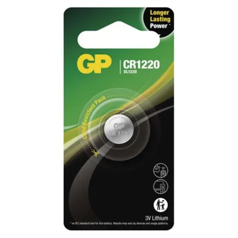 GP Bateria litowa guzikowa CR1220 1BL
