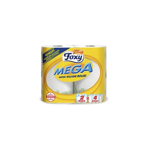 FOXY Ręcznik papierowy MEGA, 2 szt