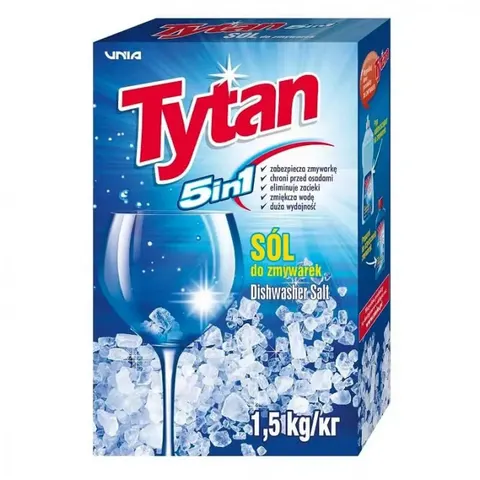 TYTAN Sól do zmywarek 5w1, 1,5 kg