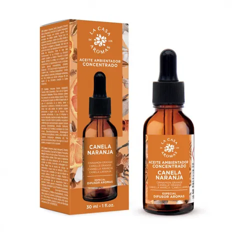 LA CASA DE LOS AROMAS Olejek zapachowy CYNAMON-POMARAŃCZA, 30 ml