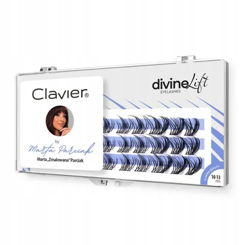 CLAVIER Kępki rzęs DIVINE LIFT 10-13 mm, 1 op