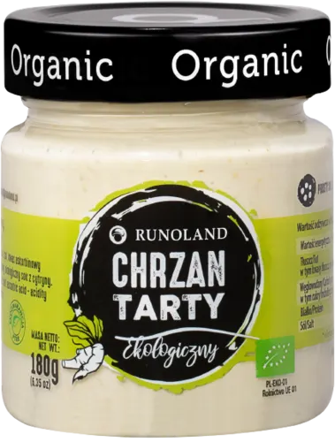 Chrzan Tarty BIO 180 g Runoland