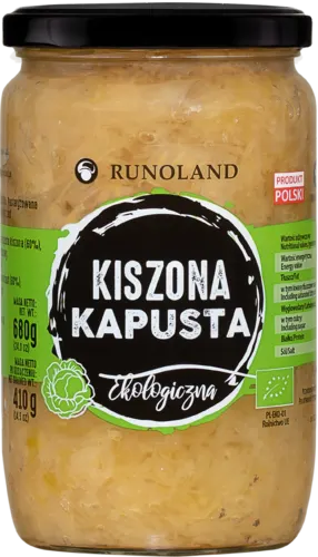 Kapusta Kiszona BIO 680 g Runoland