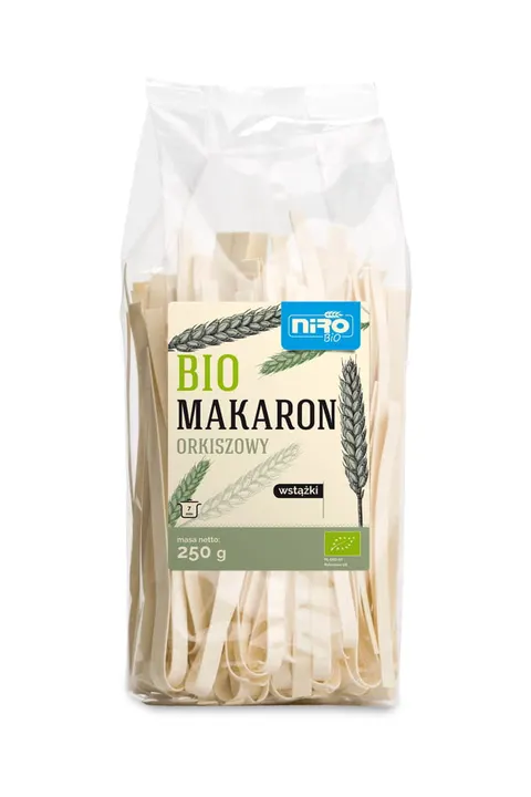 Makaron Orkiszowy Wstążki BIO 250 g Niro