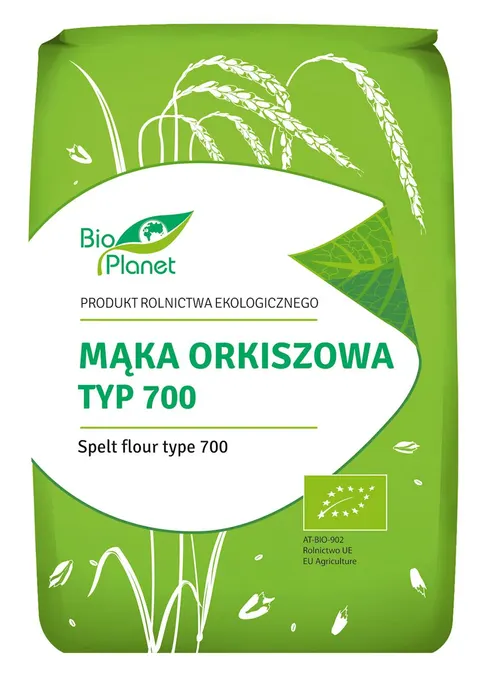MĄKA ORKISZOWA TYP 700 BIO 1 kg - BIO PLANET